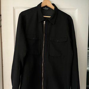 Stone Island Shadow Project Black Overshirt - X-Large